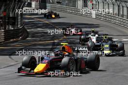 Juri Vips (EST) Hitech. 21.05.2021. FIA Formula 2 Championship, Rd 2, Sprint Race 1, Monte Carlo, Monaco, Friday.