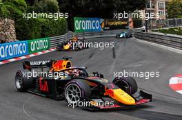 Liam Lawson (NZL) Hitech. 22.05.2021. FIA Formula 2 Championship, Rd 2, Feature Race, Monte Carlo, Monaco, Saturday.