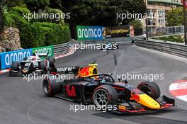 Juri Vips (EST) Hitech. 22.05.2021. FIA Formula 2 Championship, Rd 2, Feature Race, Monte Carlo, Monaco, Saturday.