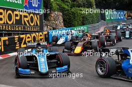 Guanyu Zhou (CHN) Uni-Virtuosi Racing. 22.05.2021. FIA Formula 2 Championship, Rd 2, Feature Race, Monte Carlo, Monaco, Saturday.