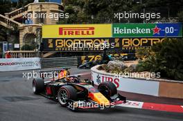 Liam Lawson (NZL) Hitech. 22.05.2021. FIA Formula 2 Championship, Rd 2, Feature Race, Monte Carlo, Monaco, Saturday.