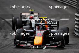 Juri Vips (EST) Hitech. 22.05.2021. FIA Formula 2 Championship, Rd 2, Feature Race, Monte Carlo, Monaco, Saturday.