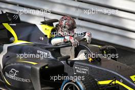 Second placed Dan Ticktum (GBR) Carlin in parc ferme. 22.05.2021. FIA Formula 2 Championship, Rd 2, Sprint Race 2, Monte Carlo, Monaco, Saturday.