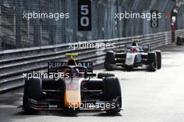 Juri Vips (EST) Hitech. 22.05.2021. FIA Formula 2 Championship, Rd 2, Sprint Race 2, Monte Carlo, Monaco, Saturday.