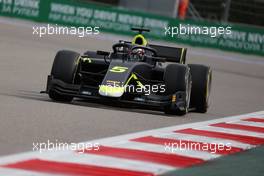 Dan Ticktum (GBR) Carlin. 26.09.2021. FIA Formula 2 Championship, Rd 6, Feature Race, Sochi, Russia, Sunday.