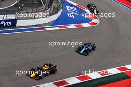 Juri Vips (EST) Hitech. 26.09.2021. FIA Formula 2 Championship, Rd 6, Feature Race, Sochi, Russia, Sunday.