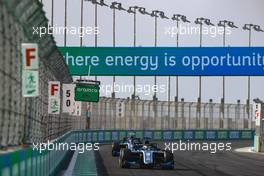 Guanyu Zhou (CHN) Uni-Virtuosi Racing. 03.12.2021. FIA Formula 2 Championship, Rd 7, Jeddah, Saudi Arabia, Friday.