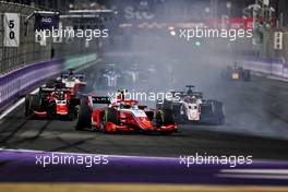 Oscar Piastri (AUS) PREMA Racing. 04.12.2021. FIA Formula 2 Championship, Rd 7, Sprint Race 2, Jeddah, Saudi Arabia, Saturday.