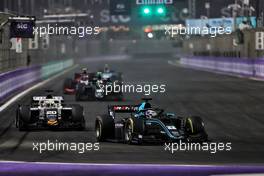 Logan Sargeant (USA) HWA RACELAB. 05.12.2021. FIA Formula 2 Championship, Rd 7, Feature Race, Jeddah, Saudi Arabia, Sunday.