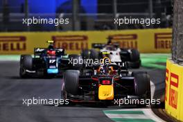 Juri Vips (EST) Hitech. 05.12.2021. FIA Formula 2 Championship, Rd 7, Feature Race, Jeddah, Saudi Arabia, Sunday.