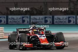 Bent Viscaal (NLD) Trident. 10.12.2021. Formula 2 Championship, Rd 8, Yas Marina Circuit, Abu Dhabi, UAE, Friday.