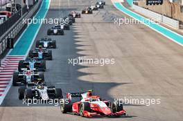 Oscar Piastri (AUS) PREMA Racing. 11.12.2021. Formula 2 Championship, Rd 8, Yas Marina Circuit, Abu Dhabi, UAE, Sprint Race 1, Saturday.