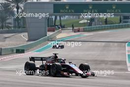 Bent Viscaal (NLD) Trident. 11.12.2021. Formula 2 Championship, Rd 8, Yas Marina Circuit, Abu Dhabi, UAE, Sprint Race 1, Saturday.