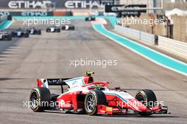 Oscar Piastri (AUS) PREMA Racing. 11.12.2021. Formula 2 Championship, Rd 8, Yas Marina Circuit, Abu Dhabi, UAE, Sprint Race 1, Saturday.