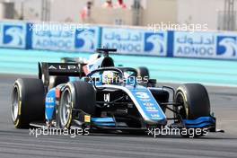 Guanyu Zhou (CHN) Uni-Virtuosi Racing. 11.12.2021. Formula 2 Championship, Rd 8, Yas Marina Circuit, Abu Dhabi, UAE, Sprint Race 1, Saturday.