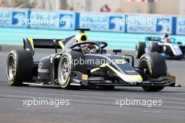 Dan Ticktum (GBR) Carlin. 11.12.2021. Formula 2 Championship, Rd 8, Yas Marina Circuit, Abu Dhabi, UAE, Sprint Race 1, Saturday.