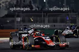 Bent Viscaal (NLD) Trident. 11.12.2021. Formula 2 Championship, Rd 8, Yas Marina Circuit, Abu Dhabi, UAE, Sprint Race 2, Saturday.