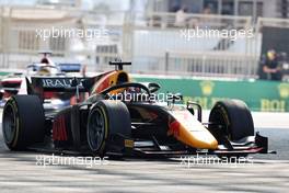 Liam Lawson (NZL) Hitech. 11.12.2021. Formula 2 Championship, Rd 8, Yas Marina Circuit, Abu Dhabi, UAE, Sprint Race 1, Saturday.