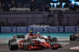 Oscar Piastri (AUS) PREMA Racing. 11.12.2021. Formula 2 Championship, Rd 8, Yas Marina Circuit, Abu Dhabi, UAE, Sprint Race 2, Saturday.