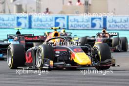 Jehan Daruvala (IND) Carlin. 11.12.2021. Formula 2 Championship, Rd 8, Yas Marina Circuit, Abu Dhabi, UAE, Sprint Race 1, Saturday.
