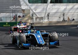 Guanyu Zhou (CHN) Uni-Virtuosi Racing. 12.12.2021. Formula 2 Championship, Rd 8, Yas Marina Circuit, Abu Dhabi, UAE, Feature Race, Sunday.