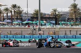 Guanyu Zhou (CHN) Uni-Virtuosi Racing. 12.12.2021. Formula 2 Championship, Rd 8, Yas Marina Circuit, Abu Dhabi, UAE, Feature Race, Sunday.