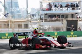 Oscar Piastri (AUS) PREMA Racing. 12.12.2021. Formula 2 Championship, Rd 8, Yas Marina Circuit, Abu Dhabi, UAE, Feature Race, Sunday.
