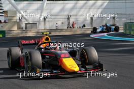 Jehan Daruvala (IND) Carlin. 12.12.2021. Formula 2 Championship, Rd 8, Yas Marina Circuit, Abu Dhabi, UAE, Feature Race, Sunday.