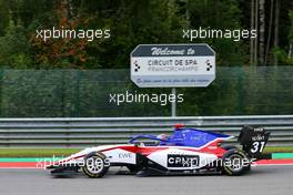 Reshad De Gerus (FRA) Charouz Racing System. 27.08.2021. Formula 3 Championship, Rd 5, Spa-Francorchamps, Belgium, Qualifying Day.