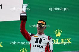 Logan Sargeant (USA) Charouz Racing System, 3rd place. 28.08.2021. Formula 3 Championship, Rd 5, Race 2, Spa-Francorchamps, Belgium, Saturday.