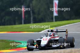 Roman Stanek (CZE) Trident. 27.08.2021. Formula 3 Championship, Rd 5, Spa-Francorchamps, Belgium, Qualifying Day.