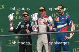 2nd place Victor Martins (FRA) MP Motorsport, with 1st place Jack Doohan (AUS) Hitech and 3rd place Alexander Smolyar (RUS) ART. 29.08.2021. Formula 3 Championship, Rd 5, Race 3, Spa-Francorchamps, Belgium, Sunday.