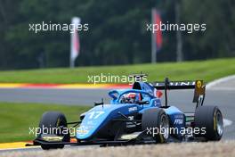 Victor Martins (FRA) MP Motorsport. 27.08.2021. Formula 3 Championship, Rd 5, Spa-Francorchamps, Belgium, Qualifying Day.