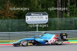Caio Collet (BRA) MP Motorsport. 27.08.2021. Formula 3 Championship, Rd 5, Spa-Francorchamps, Belgium, Qualifying Day.