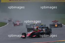 David Schumacher (GER) Hitech. 29.08.2021. Formula 3 Championship, Rd 5, Race 3, Spa-Francorchamps, Belgium, Sunday.