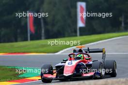David Schumacher (GER) Hitech. 27.08.2021. Formula 3 Championship, Rd 5, Spa-Francorchamps, Belgium, Qualifying Day.