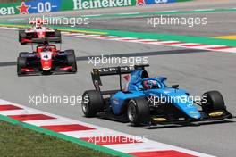 Victor Martins (FRA) MP Motorsport.  09.05.2021. FIA Formula 3 Championship, Rd 1, Race 3, Barcelona, Spain, Saturday.