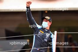 Victor Martins (FRA) MP Motorsport celebrates his third position on the podium. 19.06.2021. FIA Formula 3 Championship, Rd 2, Sprint Race 2, Paul Ricard, France, Saturday.