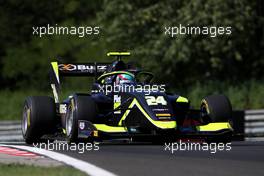 Kaylen Frederick (USA) Carlin Buzz. 30.07.2021. FIA Formula 3 Championship, Rd 4, Budapest, Hungary, Friday.