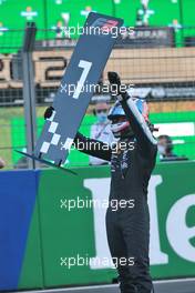 Race winner Victor Martins (FRA) MP Motorsport celebrates in parc ferme. 04.09.2021. Formula 3 Championship, Rd 6, Race 2, Zandvoort, Netherlands, Saturday.