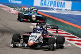 Logan Sergeant (USA) Charouz Racing System. 26.09.2021. FIA Formula 3 Championship, Rd 7, Race 3, Sochi, Russia, Sunday.