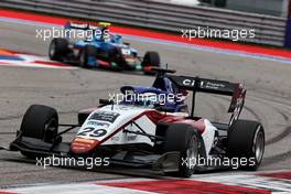 Logan Sergeant (USA) Charouz Racing System. 26.09.2021. FIA Formula 3 Championship, Rd 7, Race 3, Sochi, Russia, Sunday.