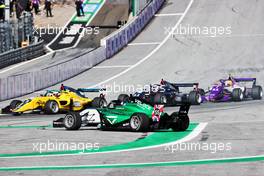 Jamie Chadwick (GBR) in an accident. 26.06.2021. W Series, Rd 1, Spielberg, Austria, Race Day.