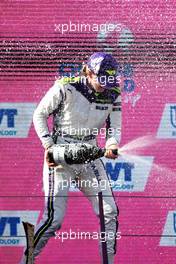 Race winner Alice Powell (GBR) celebrates on the podium. 26.06.2021. W Series, Rd 1, Spielberg, Austria, Race Day.