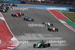 Jamie Chadwick (GBR) Veloce Racing. 24.10.2021. W Series, Rd 7, Austin, Texas, USA, Race 2 Day.
