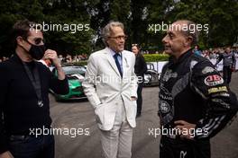 Tom Cruise with Lord Marcha and Terry Grant.   09-11.07.2021 Goodwood Festival of Speed, Goodwood, England