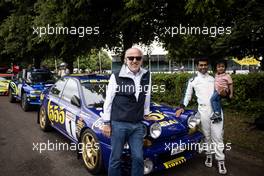 David Richards (GBR) CEO Prodrive with  Karun Chandhok.  09-11.07.2021 Goodwood Festival of Speed, Goodwood, England