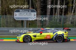 Paul Dalla Lana (CDN) / Augusto Farfus (BRA) / Marcos Gomes (BRA) #98 Aston Martin Racing, Aston Martin Vantage AMR. 30.04.2021. FIA World Endurance Championship, Rd 1, Spa Francochamps, Belgium.