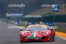 Daniel Serra (BRA) / Miguel Molina (ESP) #52 AF Corse Ferrari 488 GTE EVO. 30.04.2021. FIA World Endurance Championship, Rd 1, Spa Francochamps, Belgium.