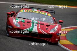 James Calado (GBR) / Alessandro Pier Guidi (ITA) #51 AF Corse Ferrari 488 GTE EVO. 29.04.2021. FIA World Endurance Championship, Rd 1, Spa Francochamps, Belgium.